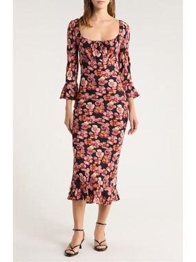 NEW! REFORMATION KILEY FLORAL DRESS